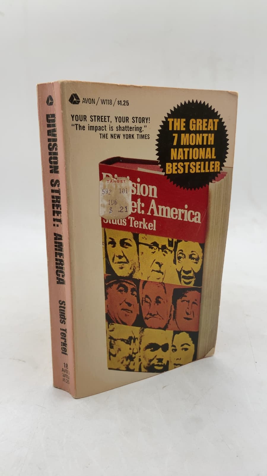 Division Street: America by Studs Terkel - front cover
