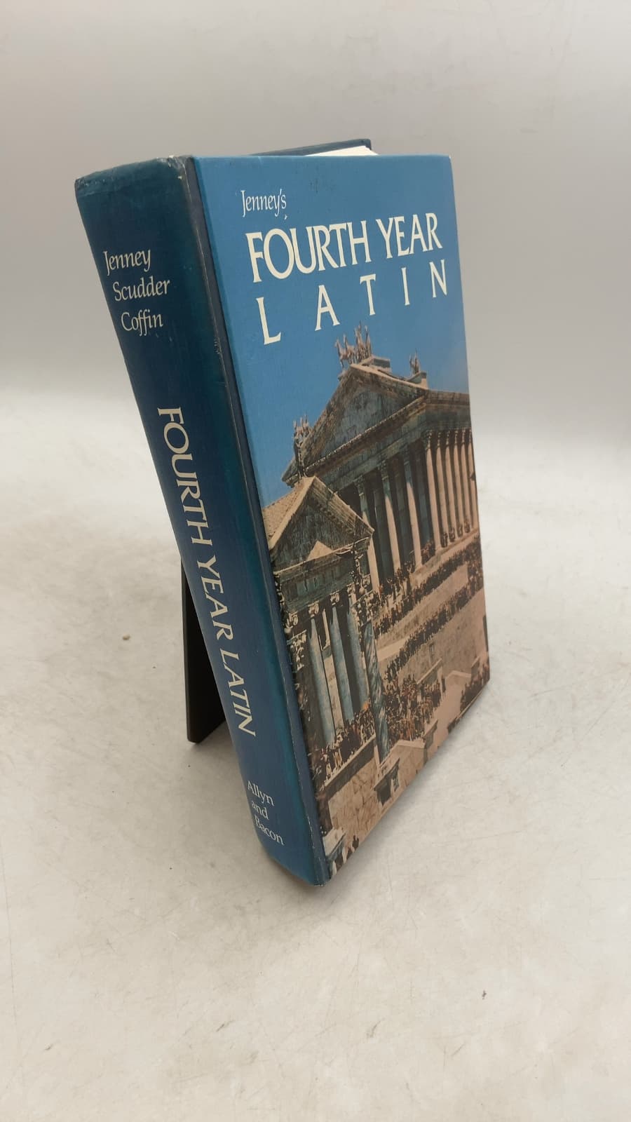 Fourth Year Latin by Charles Jenney, Jr., Rogers V. Scudder, David D. Coffin - front cover