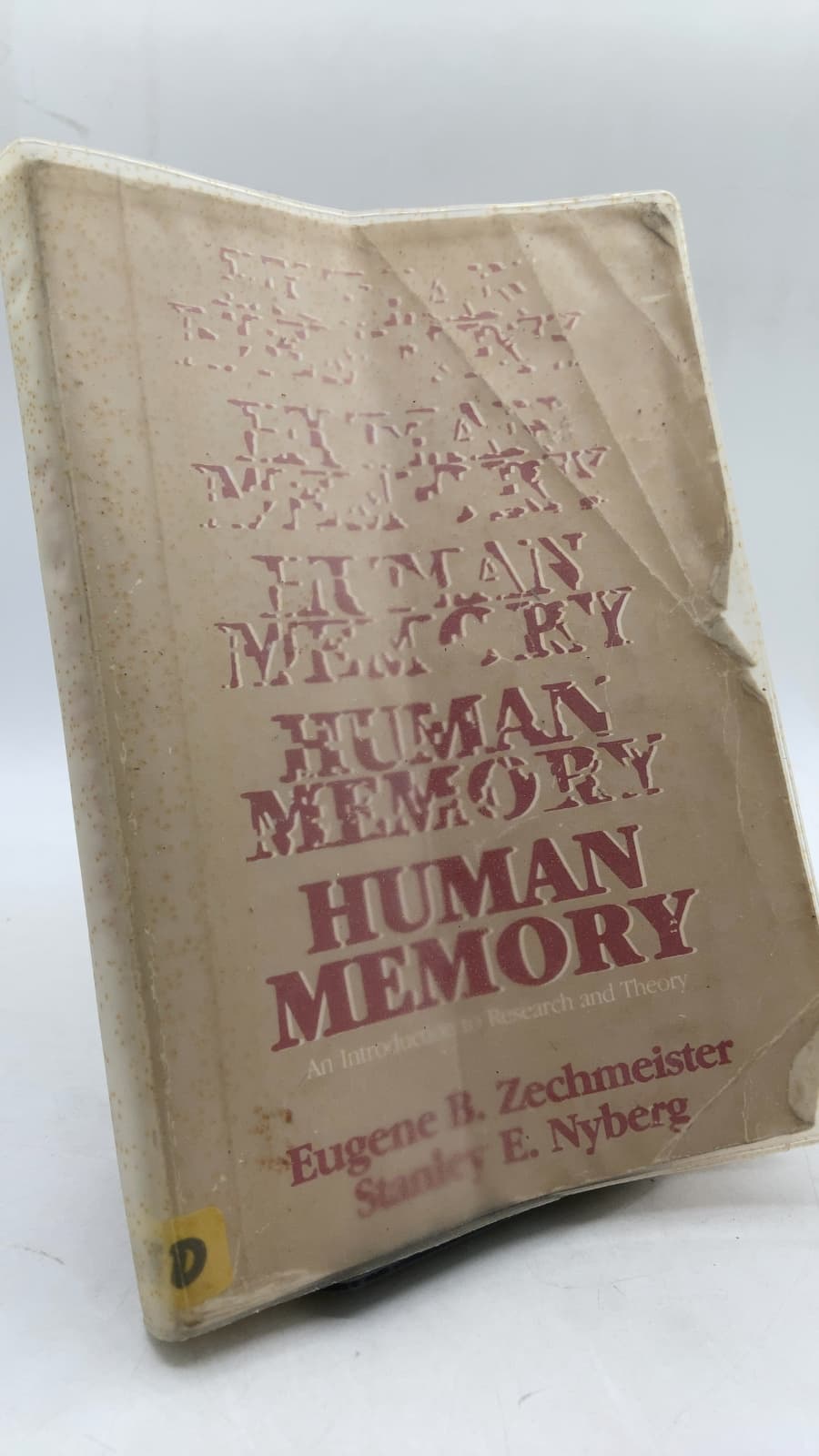 Human Memory: An Introduction to Research and Theory by Eugene B. Zechmeister, Stanley E. Nyberg - front cover