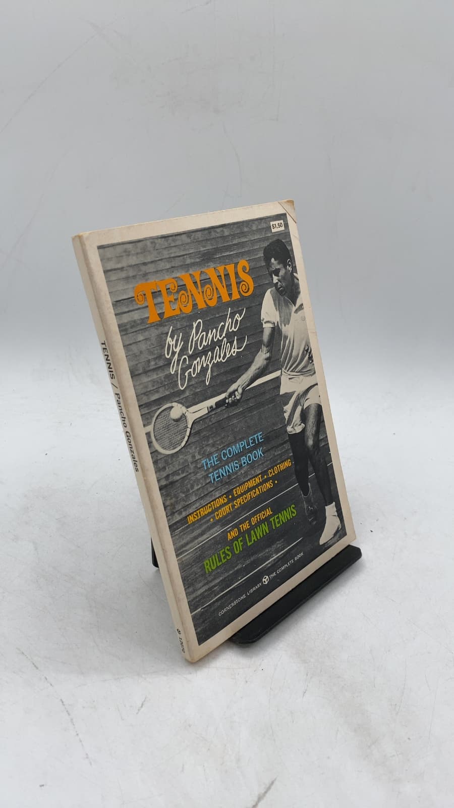 Tennis by Pancho Gonzales - front cover