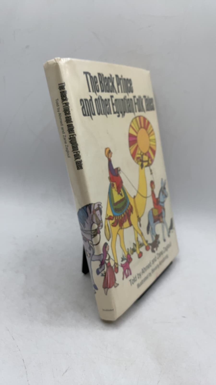 The Black Prince and Other Egyptian Folk Tales by Ahmed and Zane Zagloul - front cover