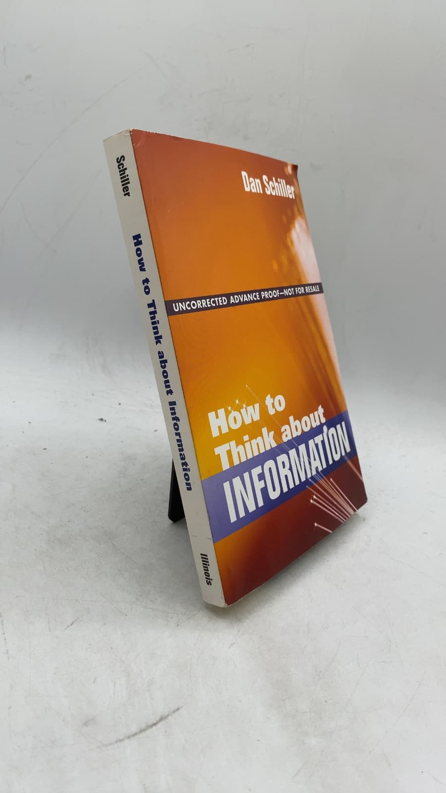How to Think about Information by Dan Schiller - front cover