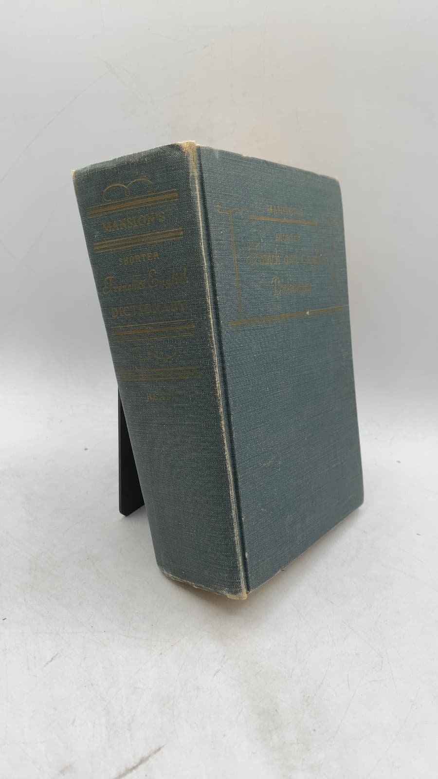 Mansion's Shorter French and English Dictionary by J. E. Mansion - front cover