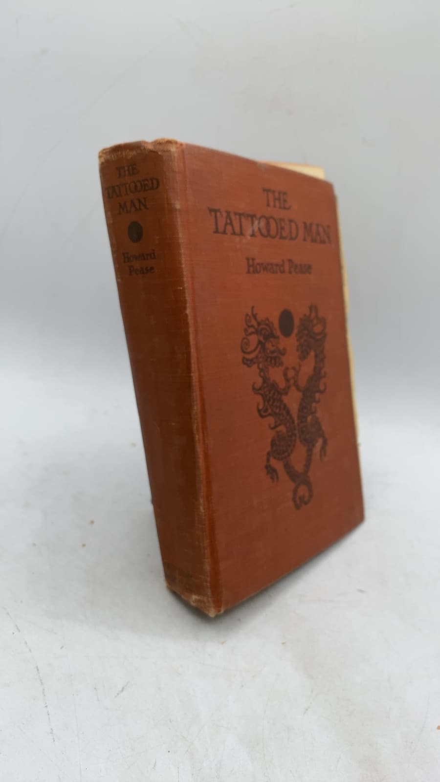 THE Tattooed MAN by Howard Pease - front cover