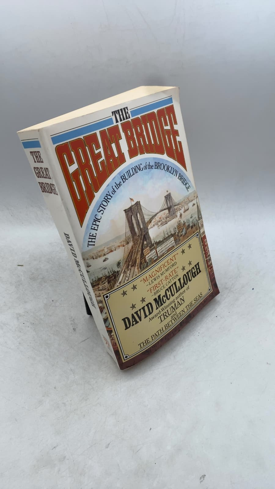 The Great Bridge by David McCullough - front cover
