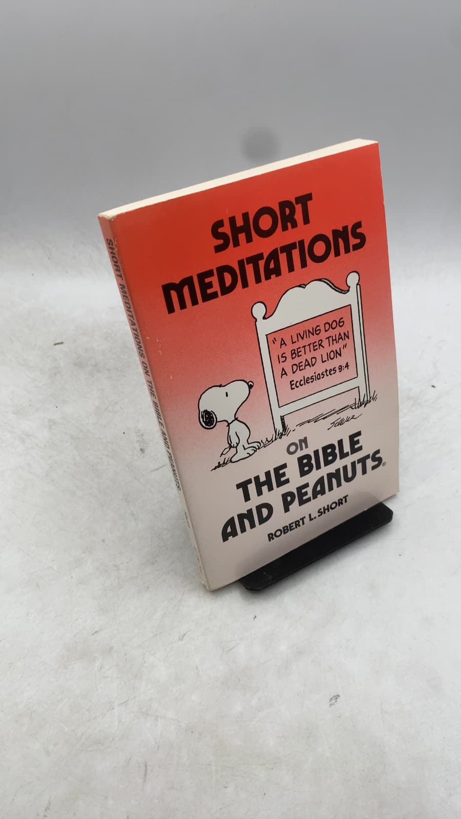 Short Meditations on the Bible and Peanuts by Robert L. Short - front cover