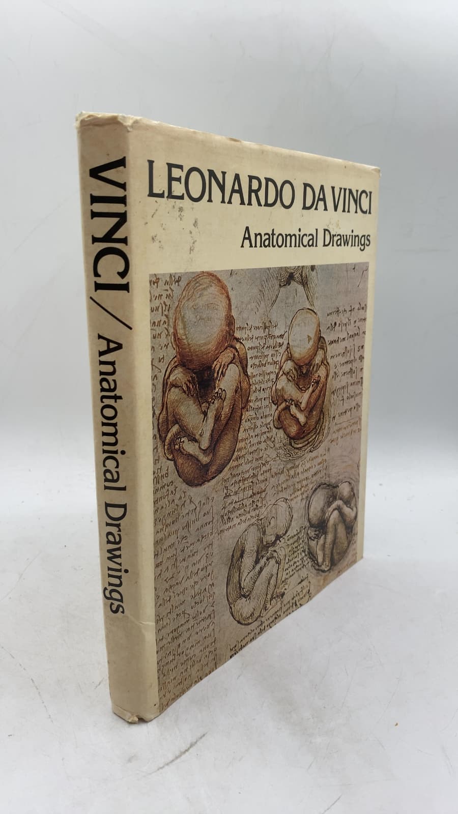 LEONARDO DA VINCI Anatomical Drawings by Dr. Jean Mathé - front cover