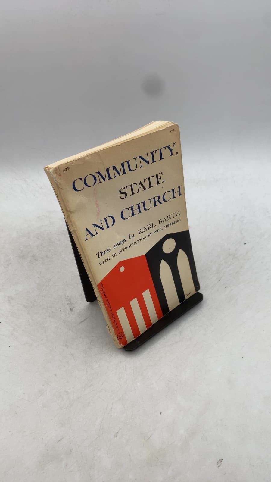 Community, State, and Church: Three Essays by Karl Barth - front cover