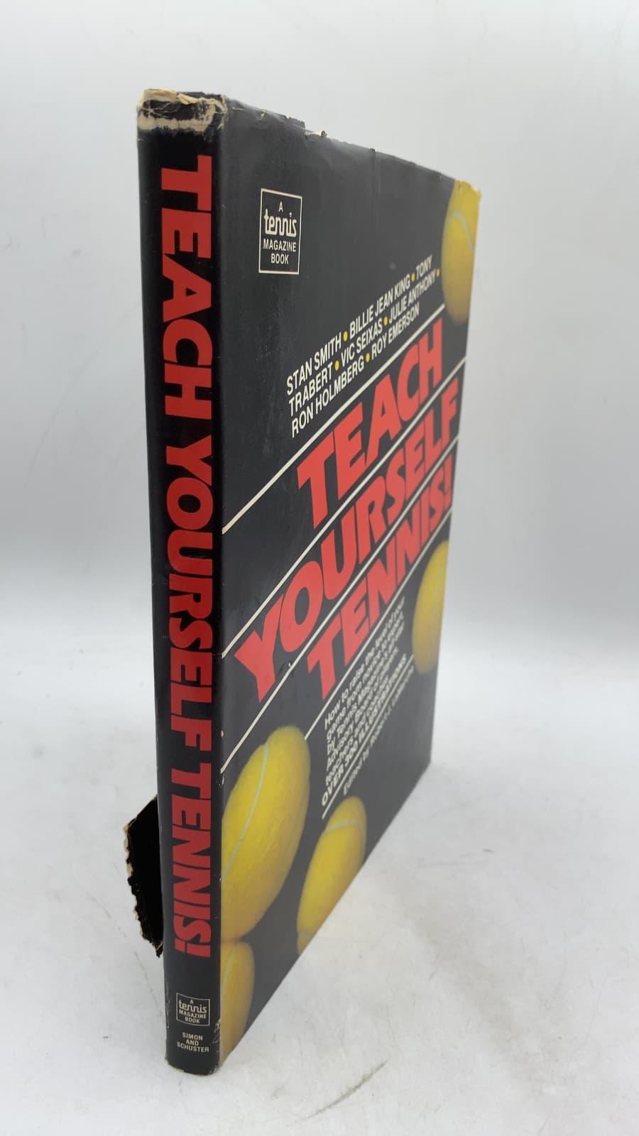 Teach Yourself Tennis! by Edited by Robert J. LaMarche - front cover