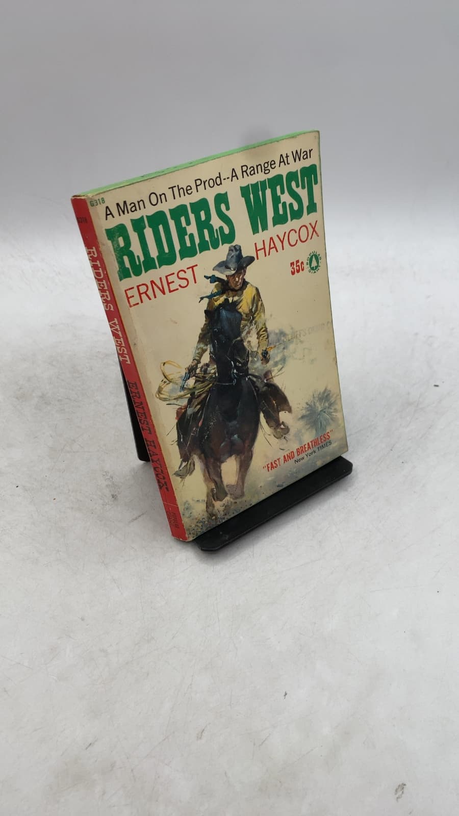 Riders West by Ernest Haycox - front cover