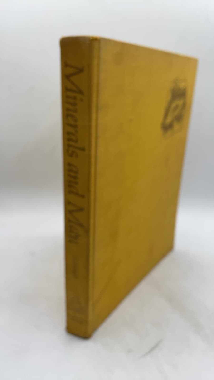 Minerals and Man by Cornelius S. Hurlbut, Jr. - front cover