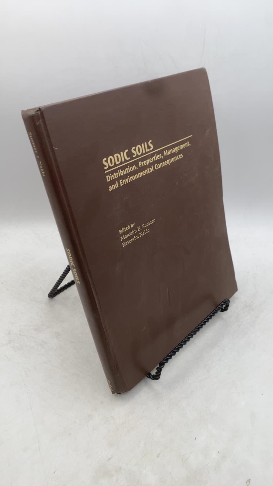 Sodic Soils: Distribution, Properties, Management, and Environmental Consequences by Malcolm E. Sumner and Ravendra Naidu - front cover