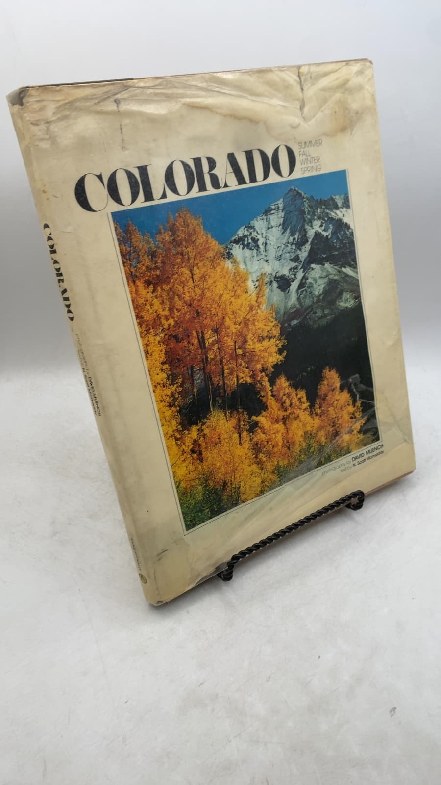 Colorado: Summer, Fall, Winter, Spring by Photography by David Muench, Text by N. Scott Momaday - front cover