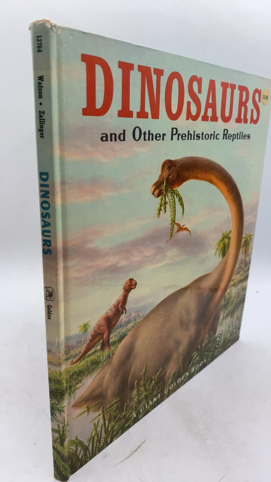 DINOSAURS and Other Prehistoric Reptiles by Jane Werner Watson - front cover