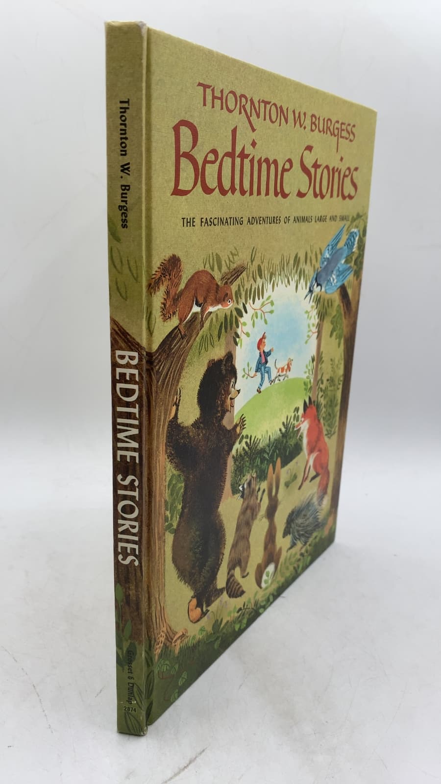 Bedtime Stories: The Fascinating Adventures of Animals Large and Small by Thornton W. Burgess - front cover