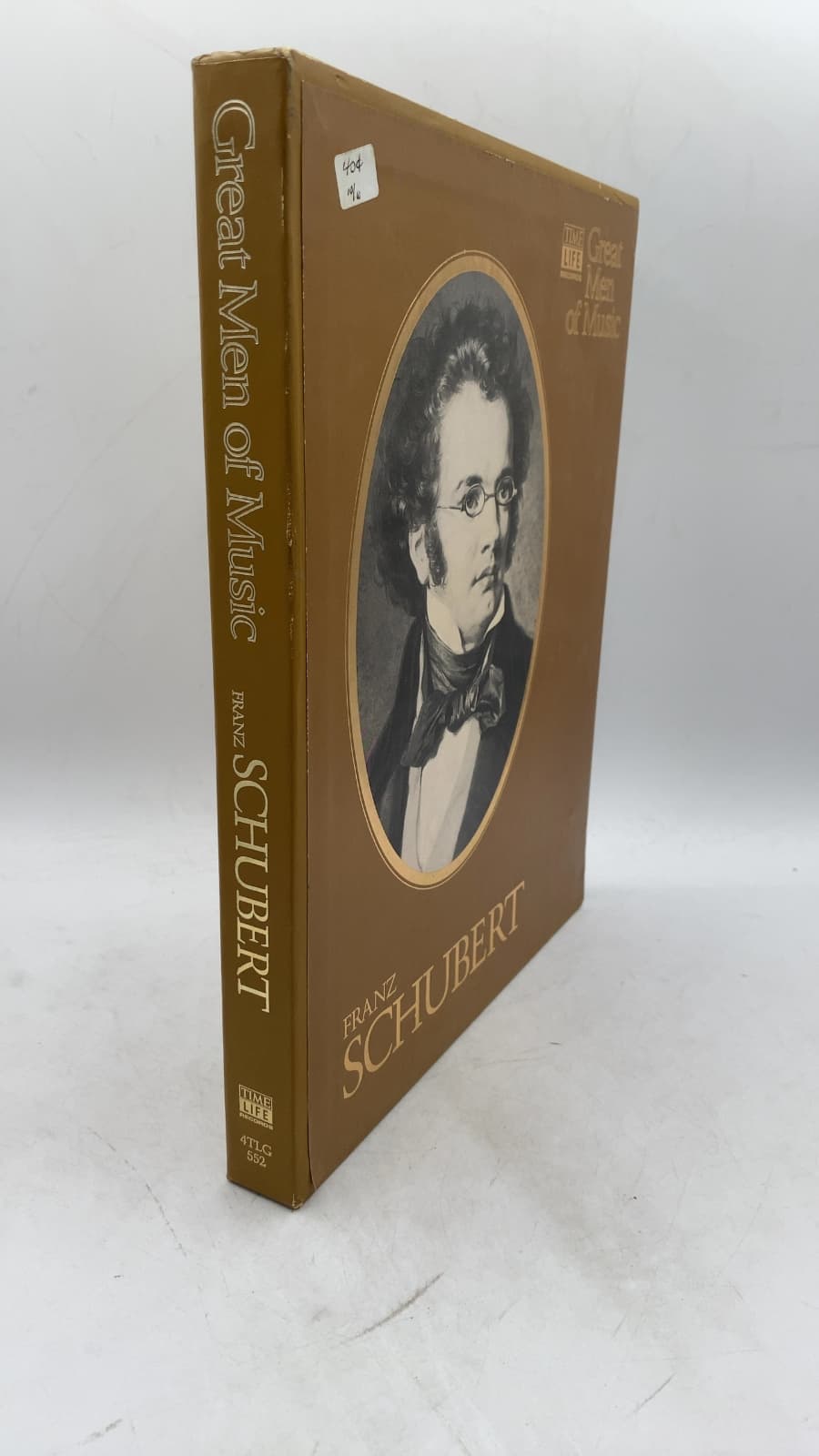 Great Men of Music: Franz Schubert by John Culshaw and the Editors of Time-Life Records - front cover