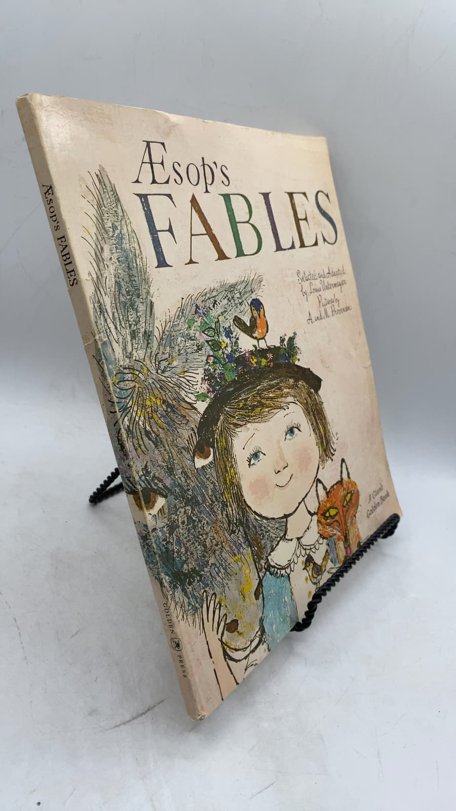 Æsop's Fables by Selected and adapted by Louis Untermeyer - front cover