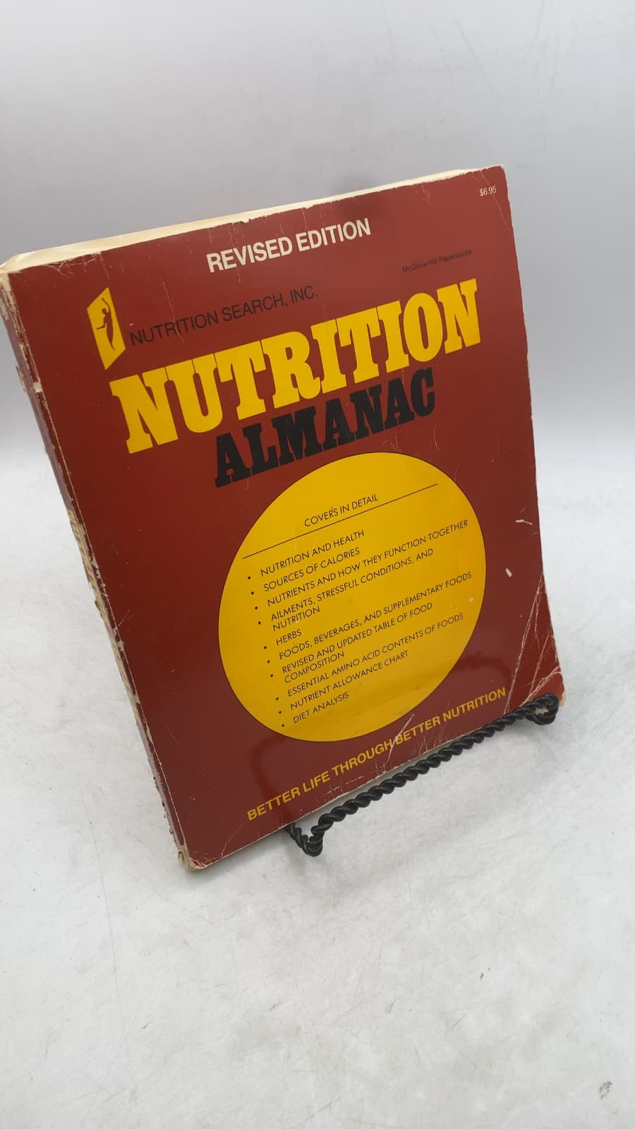 Nutrition Almanac by Nutrition Search, Inc.; John D. Kirschmann - front cover
