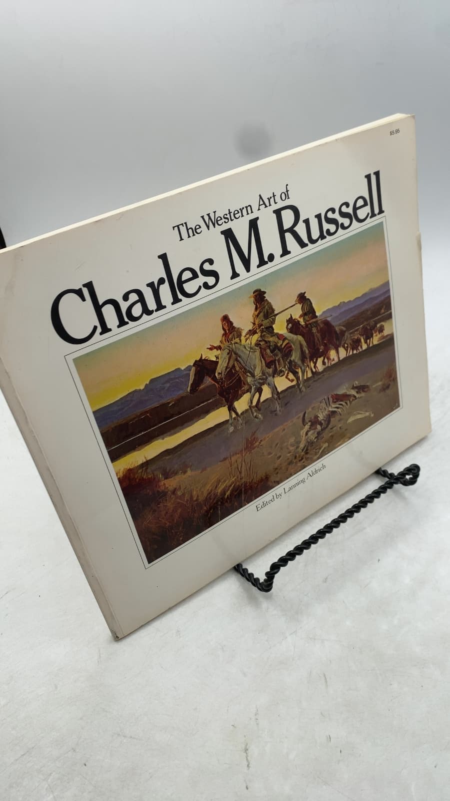 The Western Art of Charles M. Russell by Edited by Lanning Aldrich - front cover