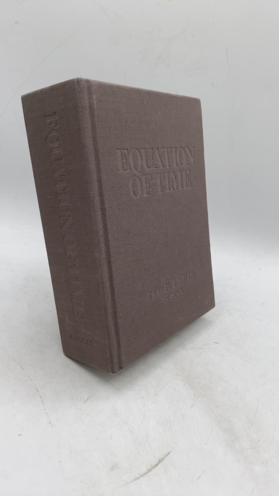 Equation of Time Travel Edition by Peter Lik - front cover