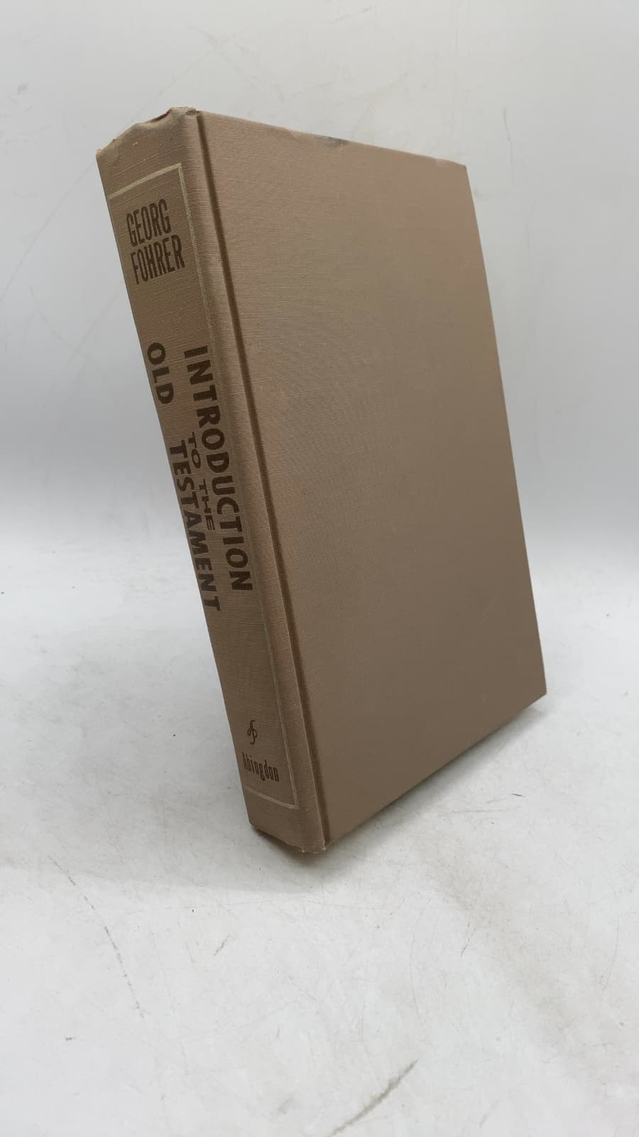 Introduction to the Old Testament by Georg Fohrer - front cover