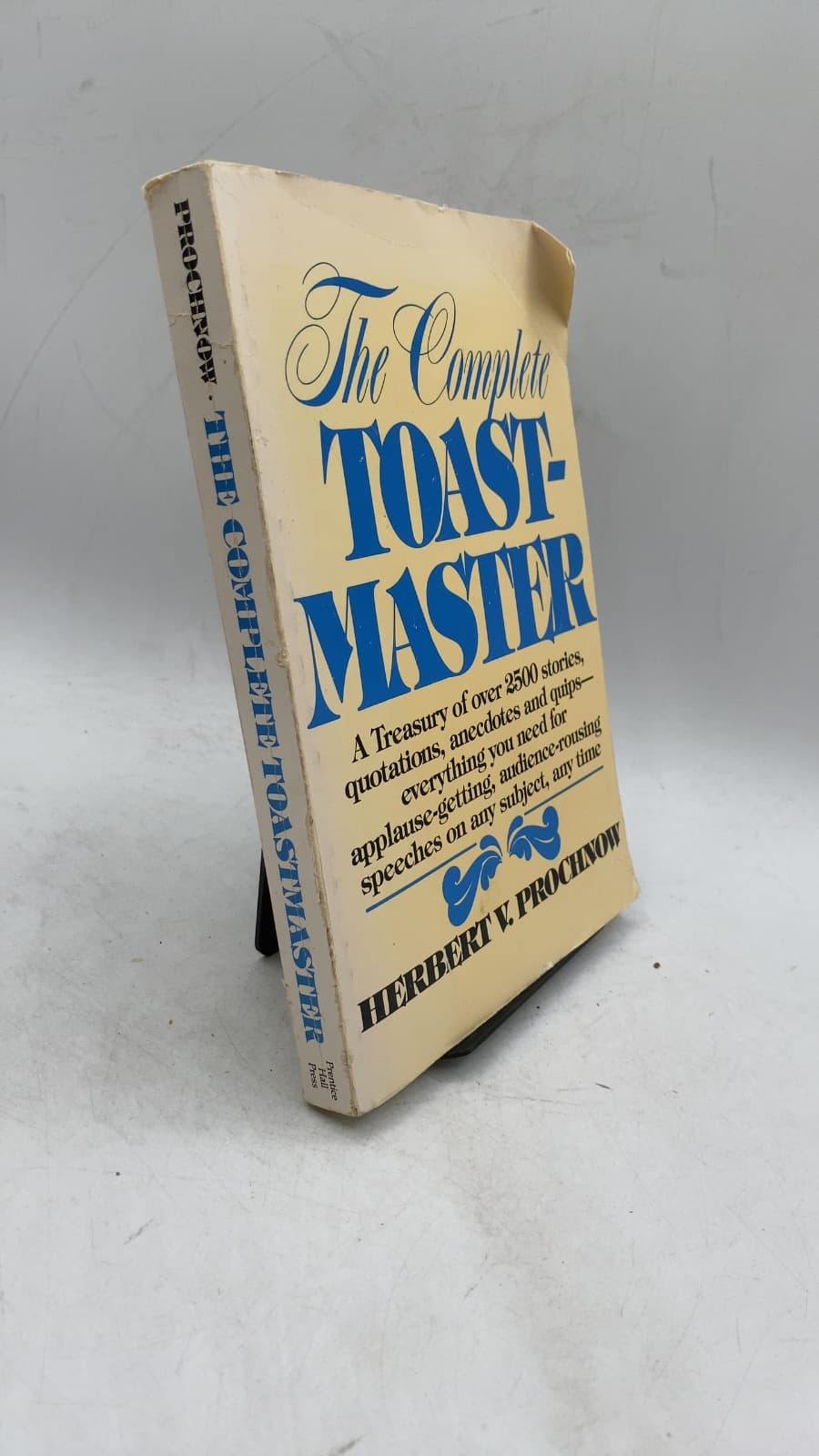 The Complete Toastmaster by Herbert V. Prochnow - front cover