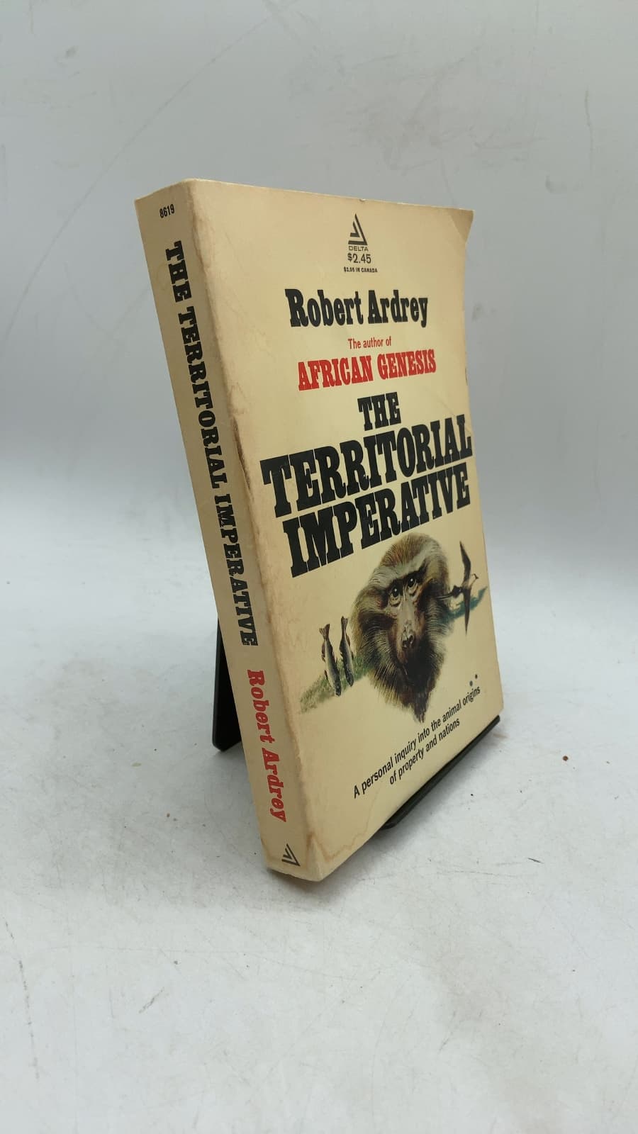 The Territorial Imperative: A Personal Inquiry into the Animal Origins of Property and Nations by Robert Ardrey - front cover