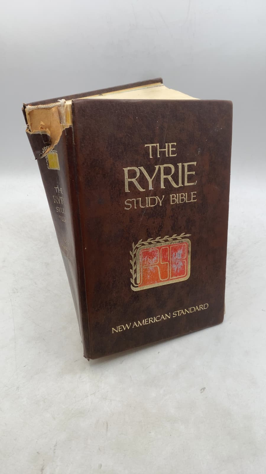 The Ryrie Study Bible by Charles Caldwell Ryrie - front cover