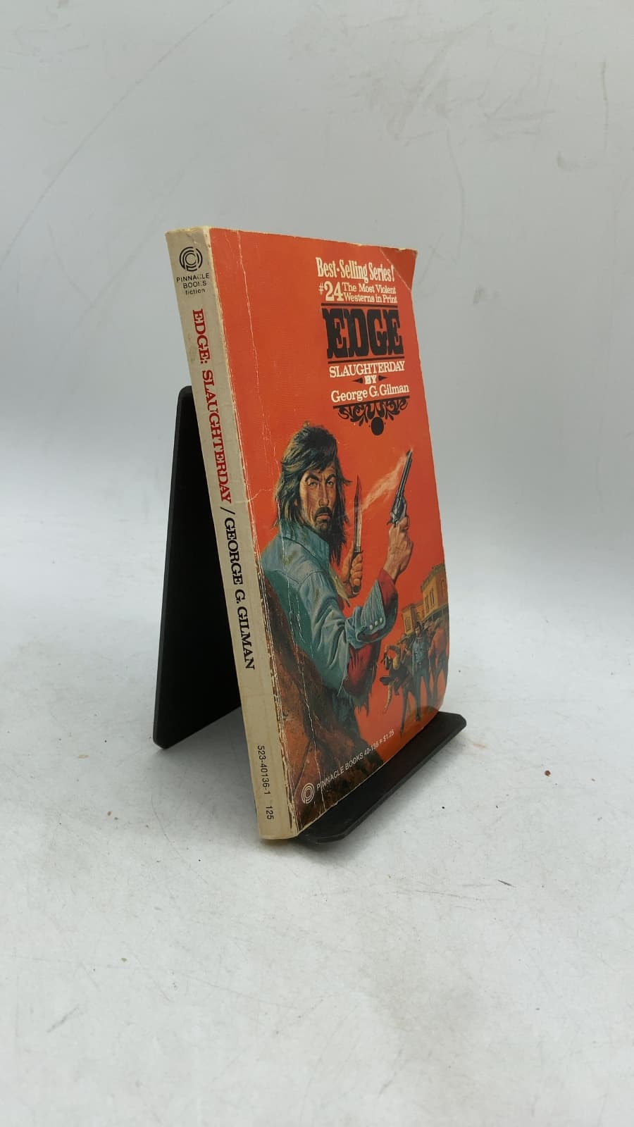 Edge: Slaughterday by George G. Gilman - front cover