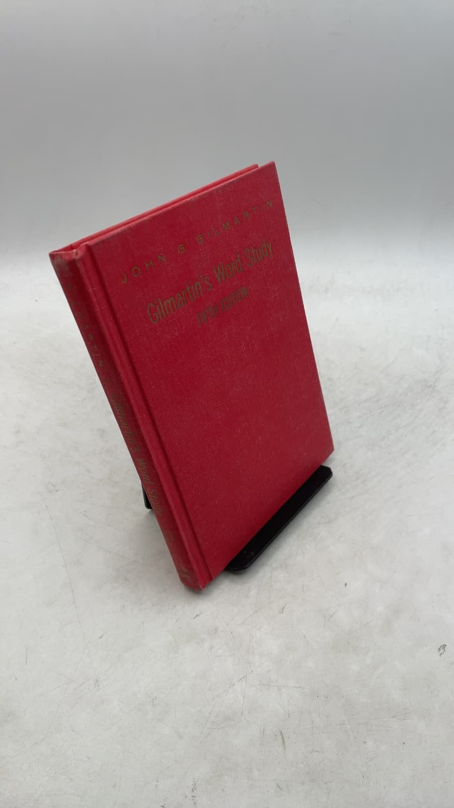 Word Study by John G. Gilmartin - front cover