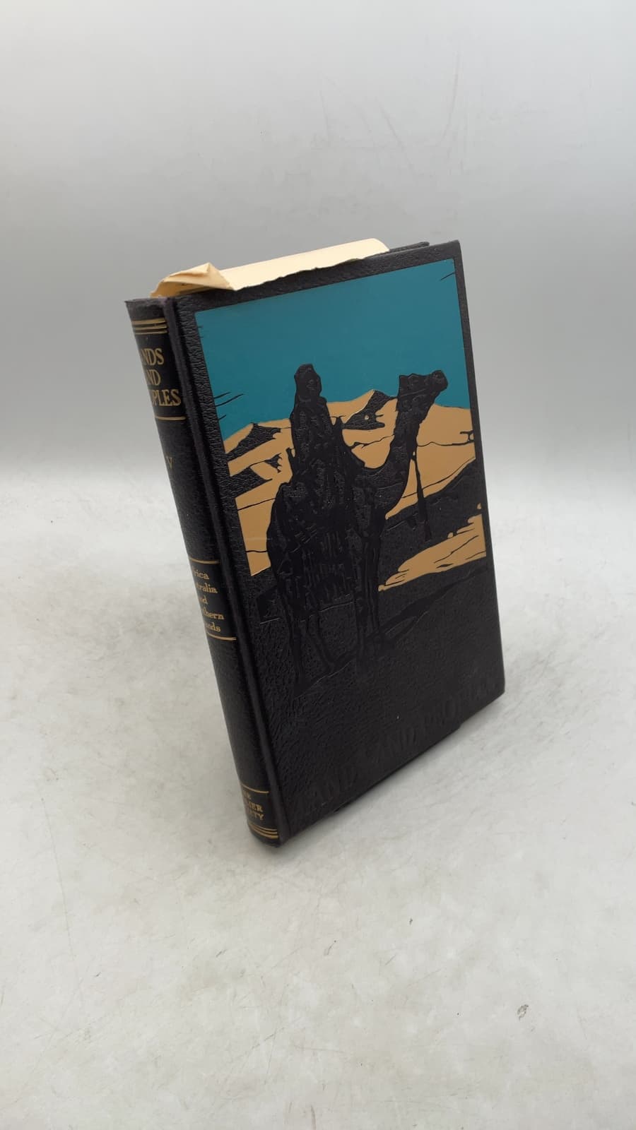Lands and Peoples: The World in Color, Volume V - front cover