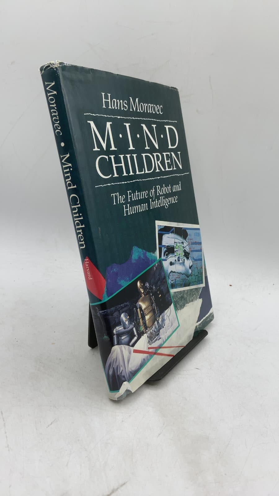 Mind Children: The Future of Robot and Human Intelligence by Hans Moravec - front cover