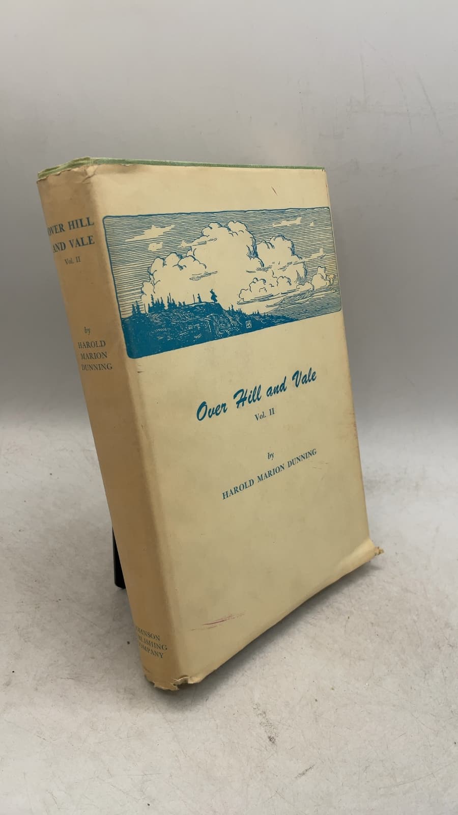 Over Hill and Vale Volume II by Harold Marion Dunning - front cover