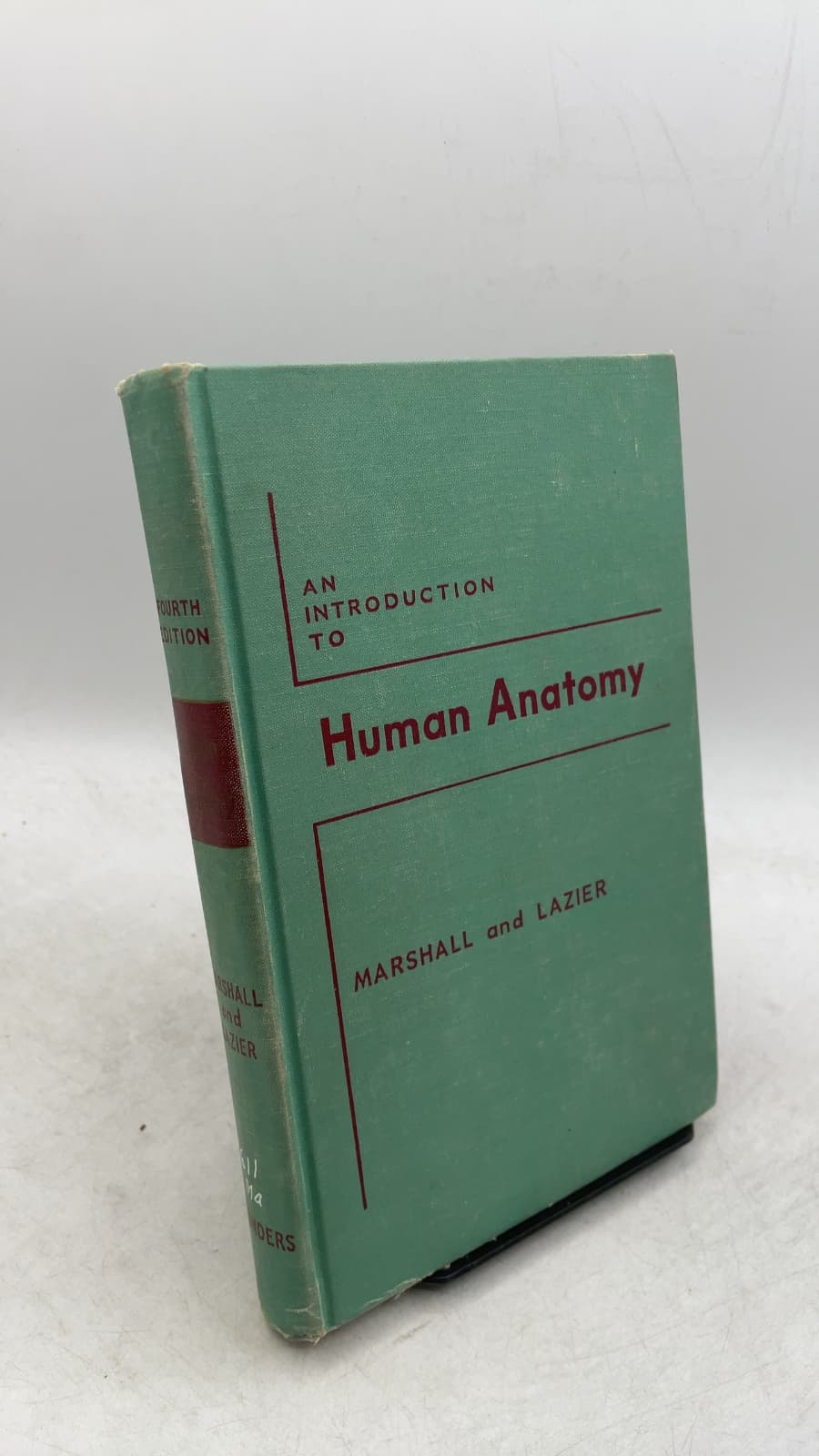 An Introduction to Human Anatomy by Clyde Marshall, M.D.; Revised by Edgar L. Lazier, Ph.D. - front cover