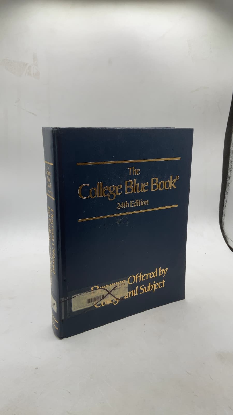 The College Blue Book: Degrees Offered by College and Subject - front cover