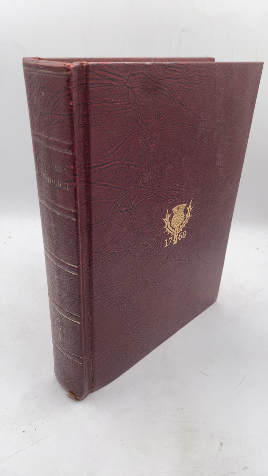 Encyclopædia Britannica Volume 1 by A Society of Gentlemen in Scotland - front cover