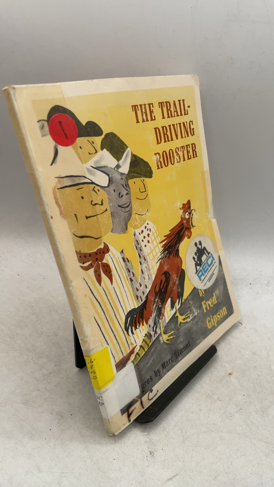 THE Trail-Driving Rooster by Fred Gipson - front cover