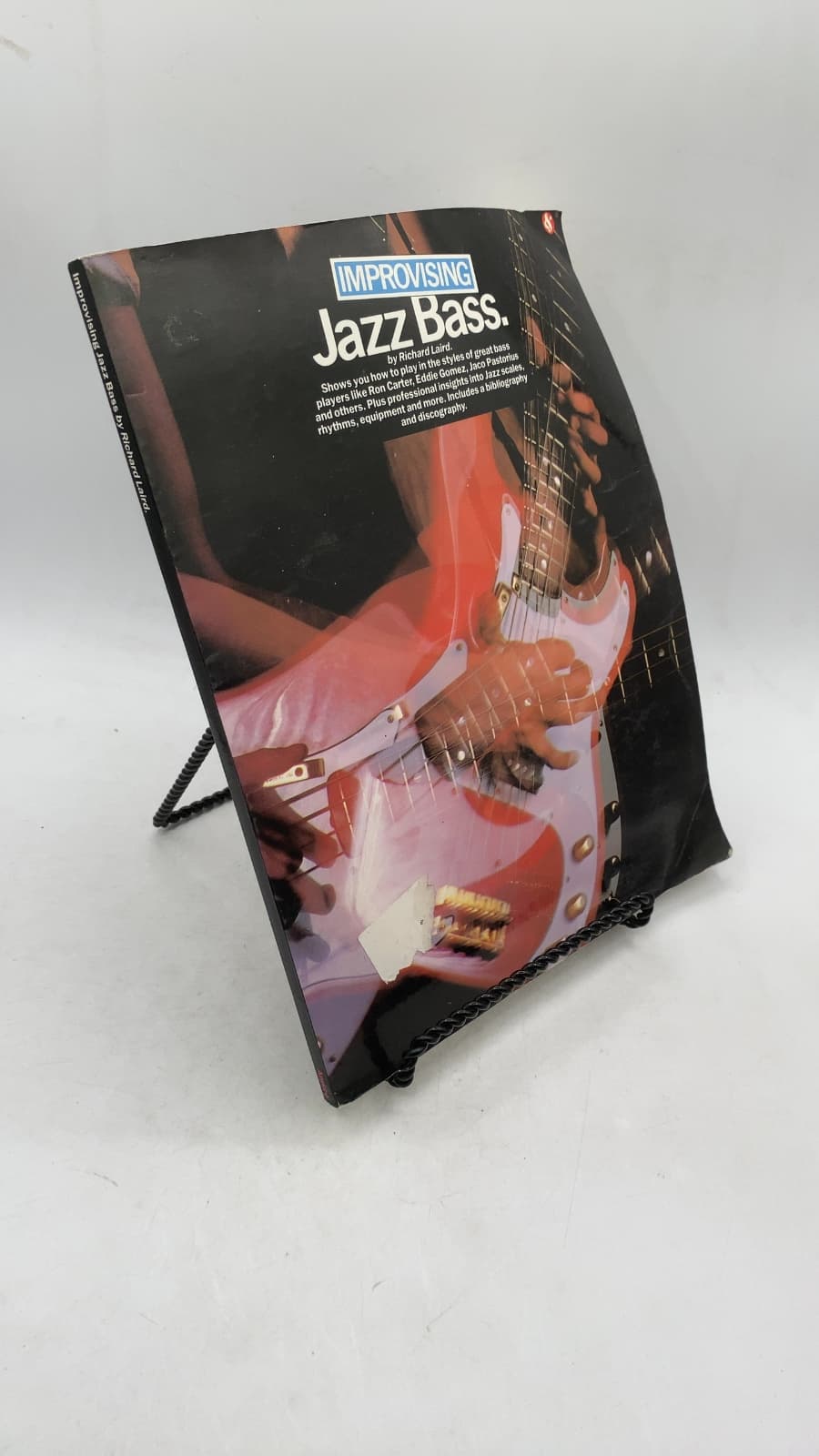 Improvising Jazz Bass by Richard Laird - front cover