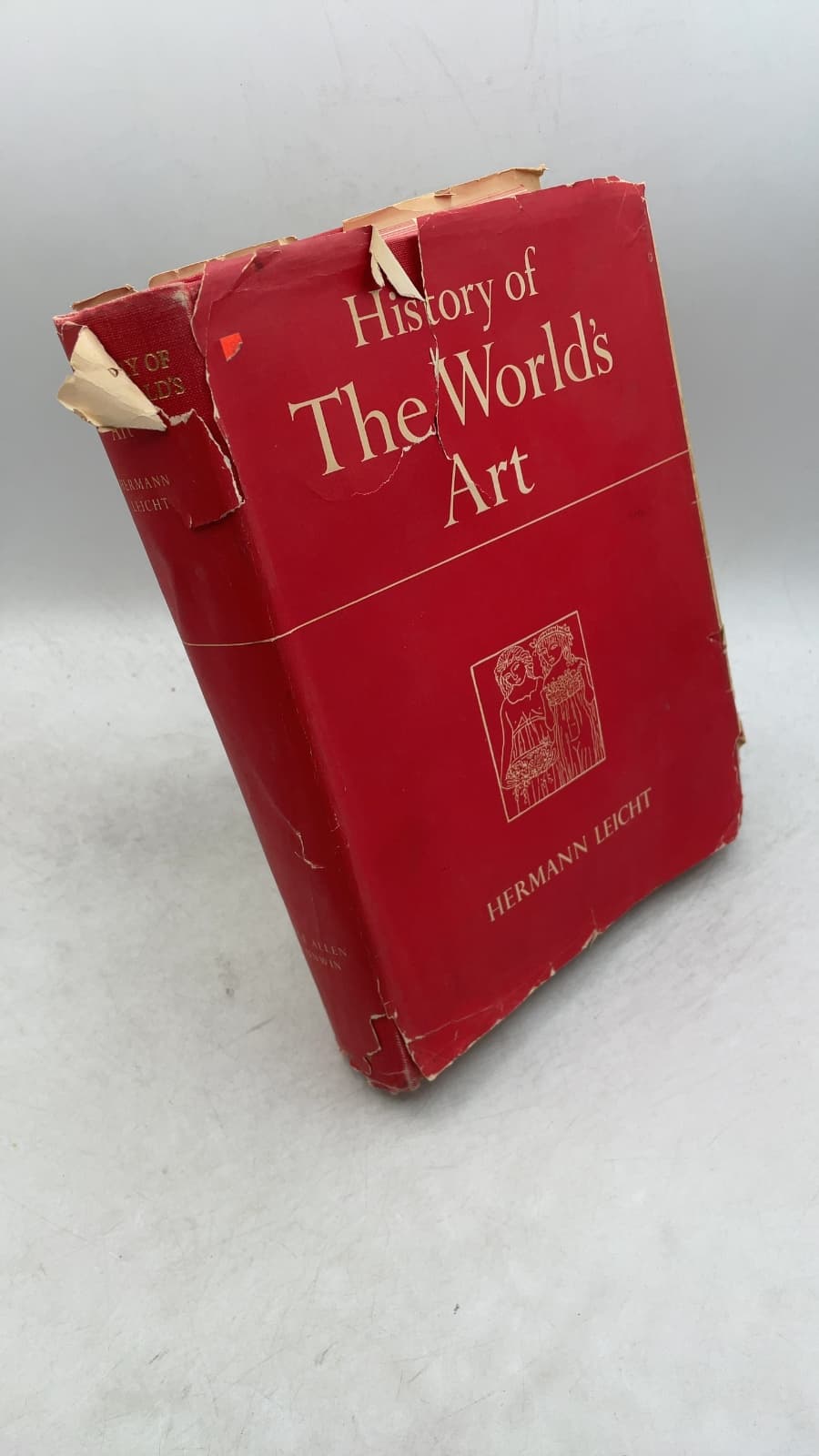 History of The World's Art by Hermann Leicht - front cover