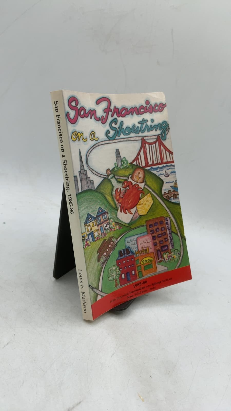 San Francisco on a Shoestring by Louis E. Madison - front cover