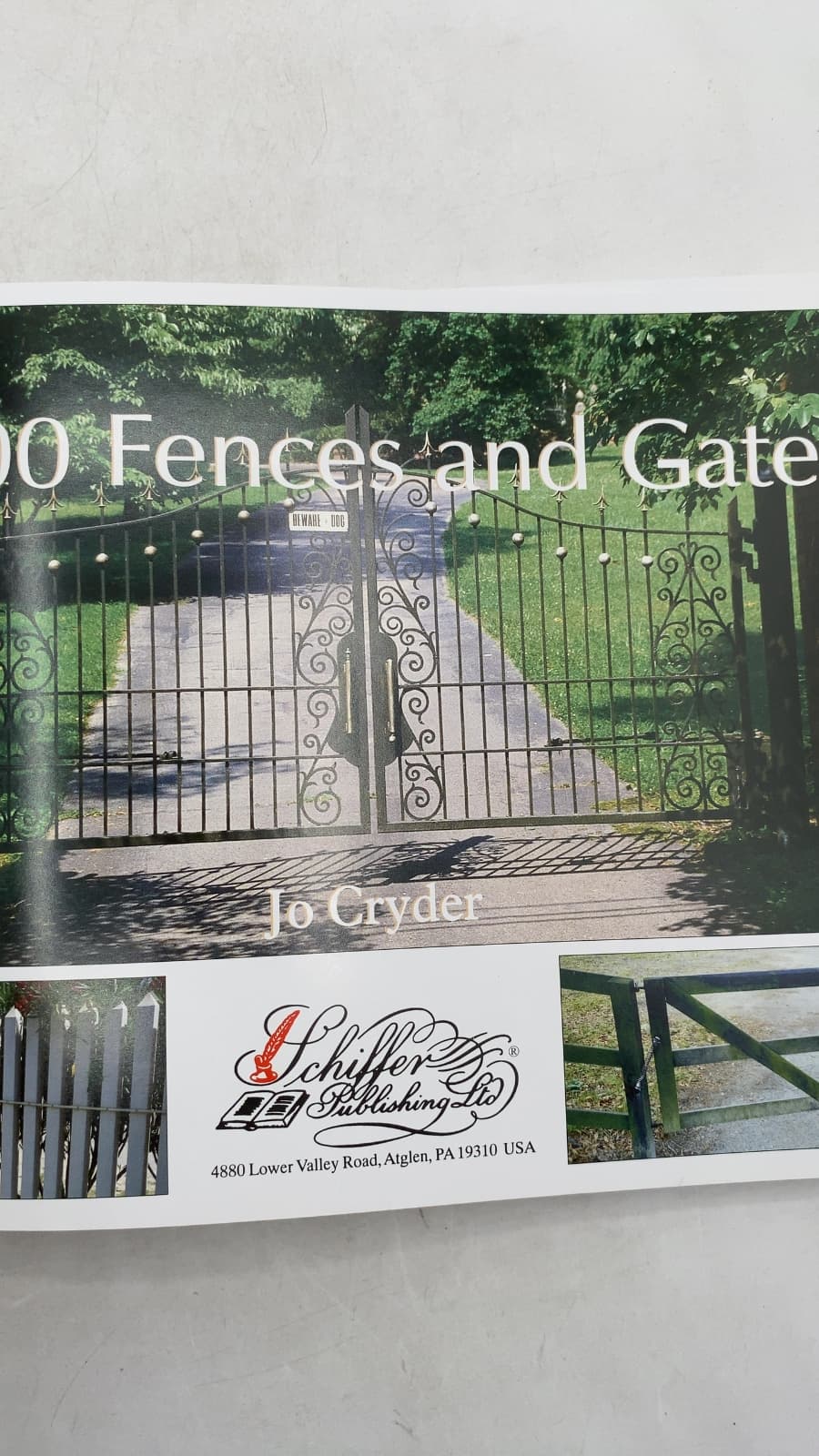1000 Fences and Gates by Jo Cryder - title page