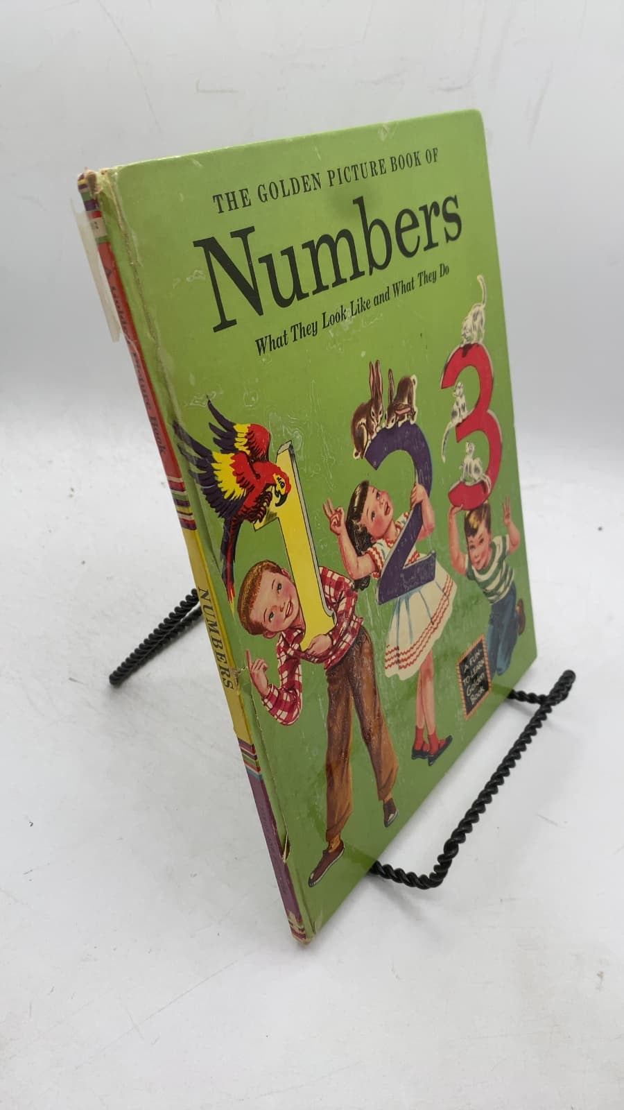 The Golden Picture Book of Numbers: What They Look Like and What They Do by Edith Osswald and Mary M. Reed - front cover