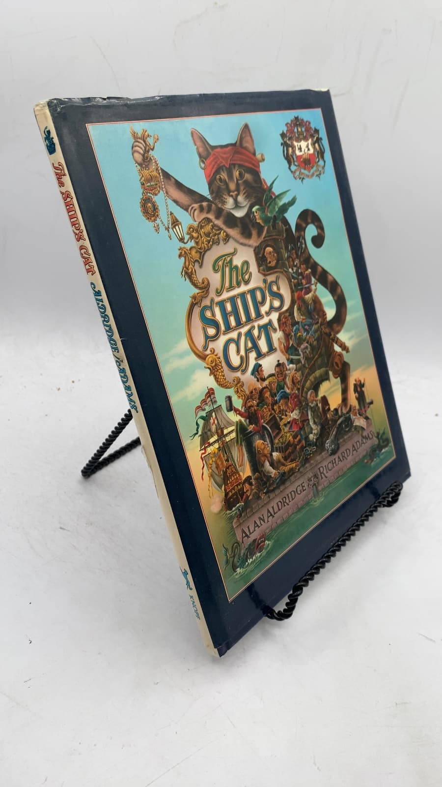The Ship's Cat by Richard Adams, Alan Aldridge - front cover