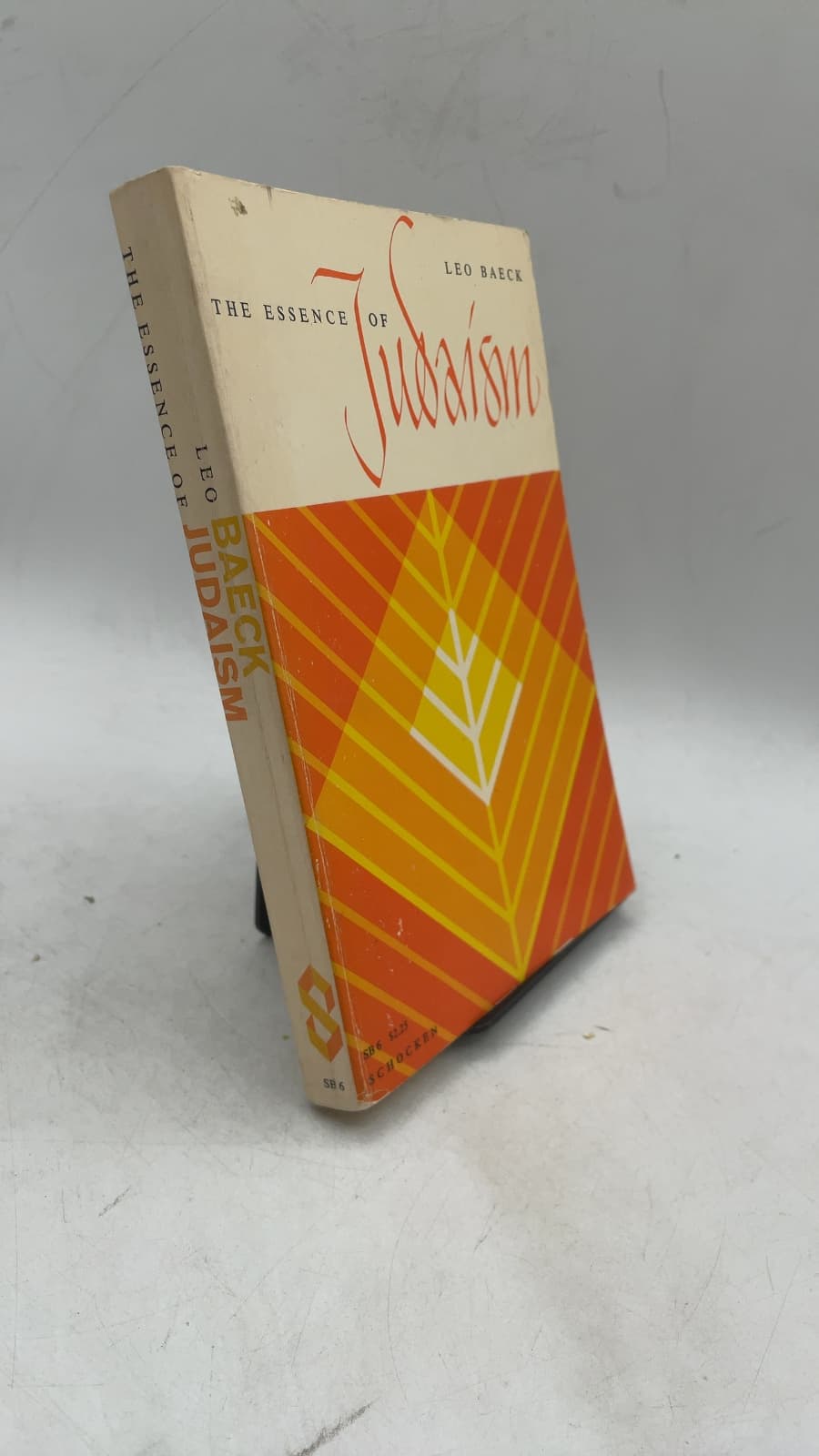 The Essence of Judaism by Leo Baeck - front cover