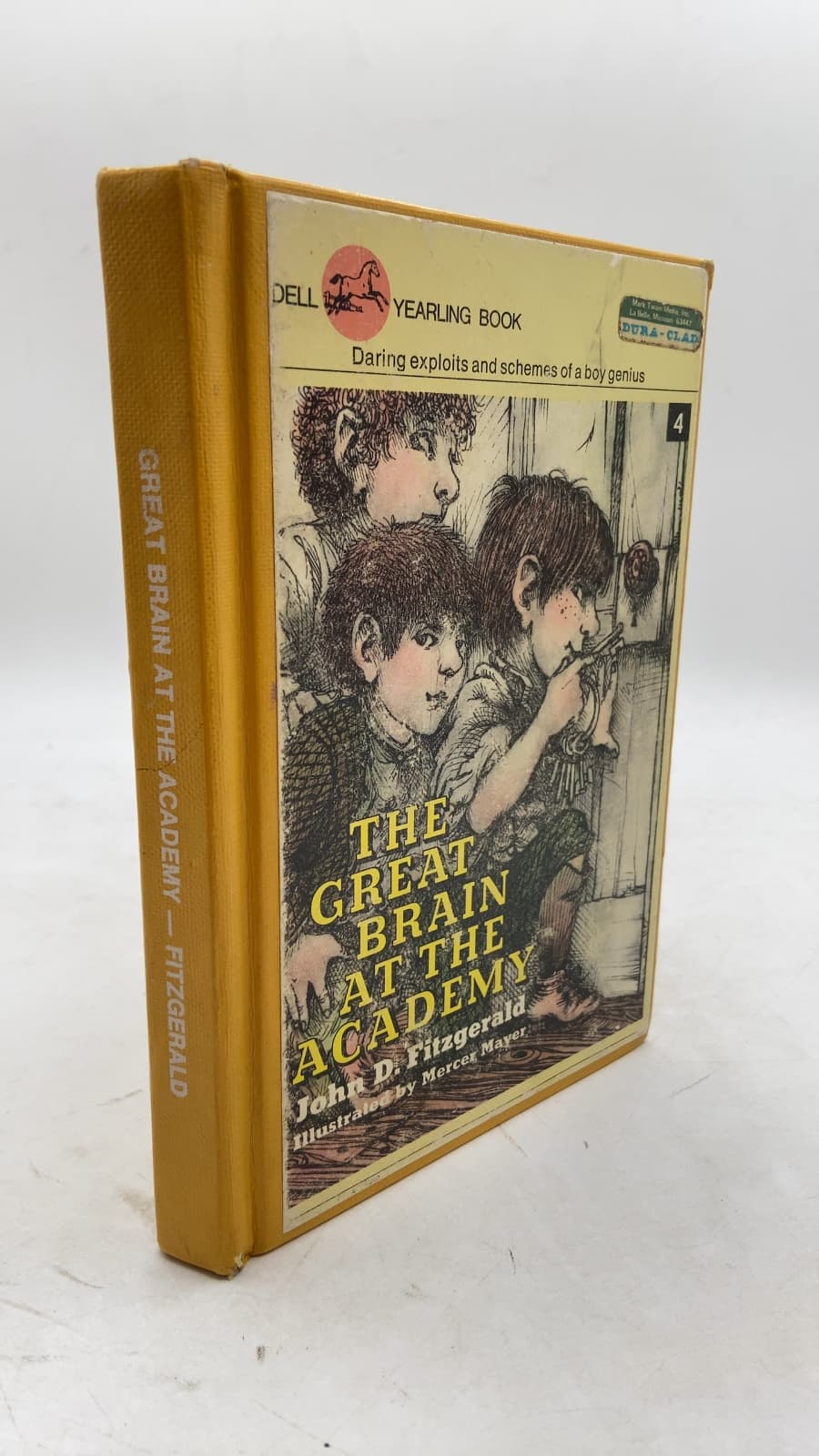 The Great Brain at the Academy by John D. Fitzgerald - front cover
