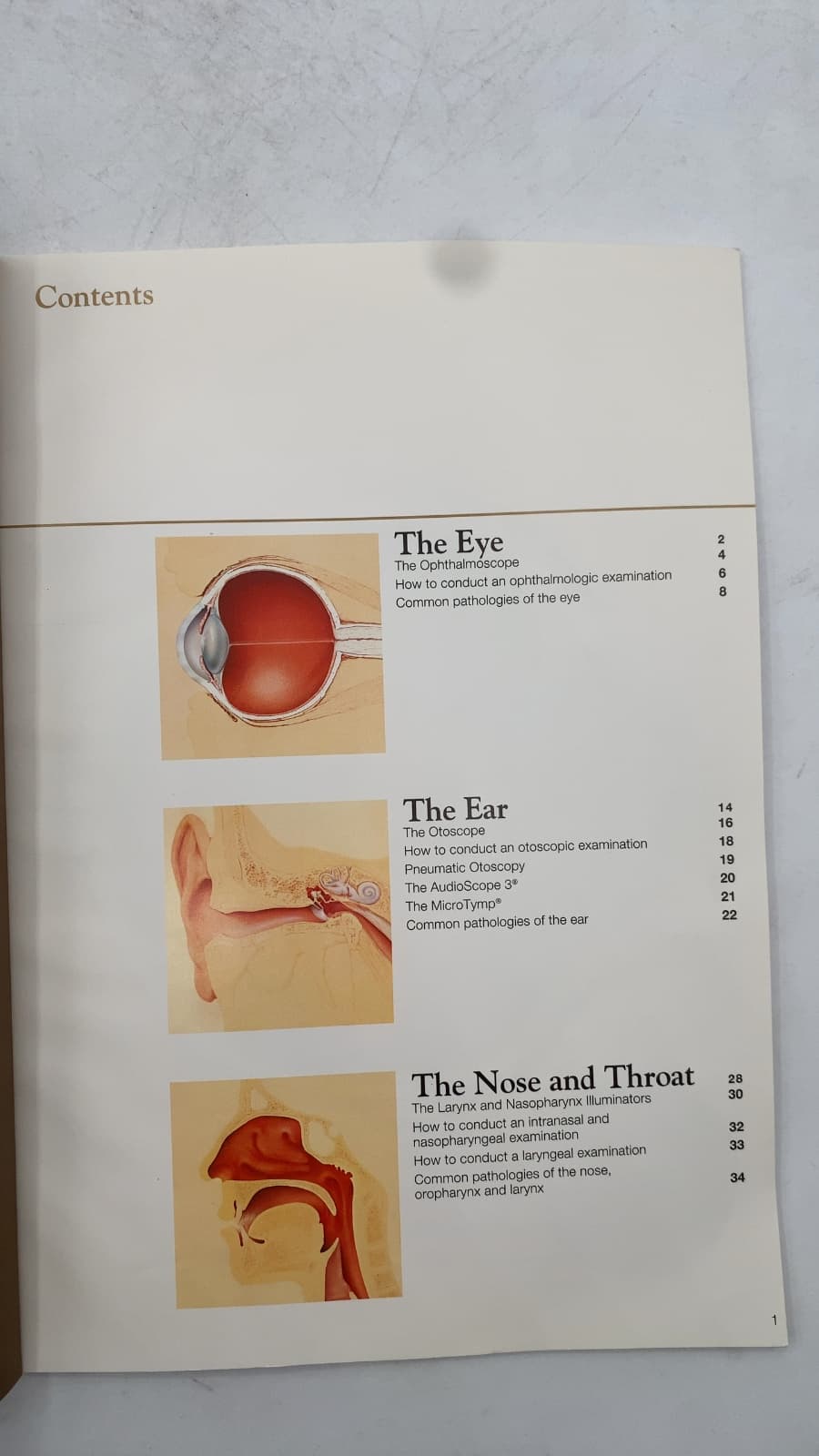 A guide to the use of diagnostic instruments in Eye, Ear, Nose and Throat examinations - title page