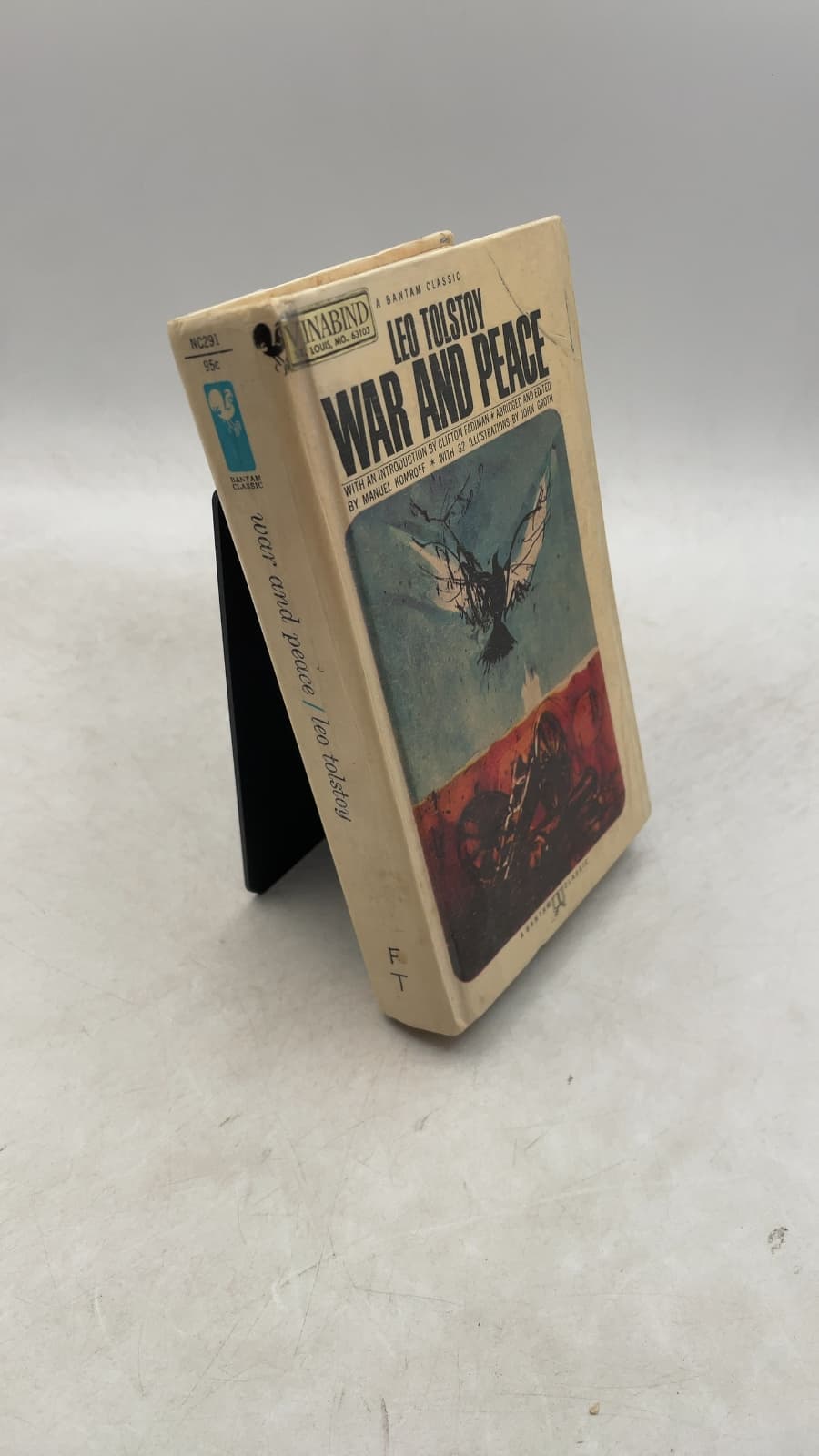 War and Peace by Leo Tolstoy - front cover