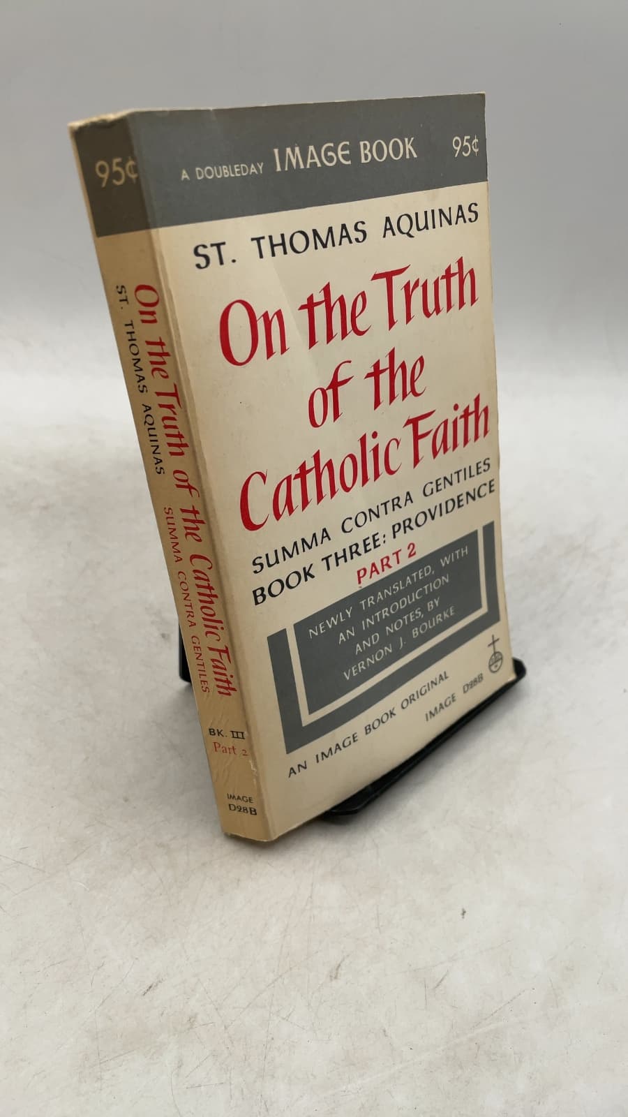 On the Truth of the Catholic Faith: Summa Contra Gentiles Book Three: Providence Part 2 by Saint Thomas Aquinas - front cover