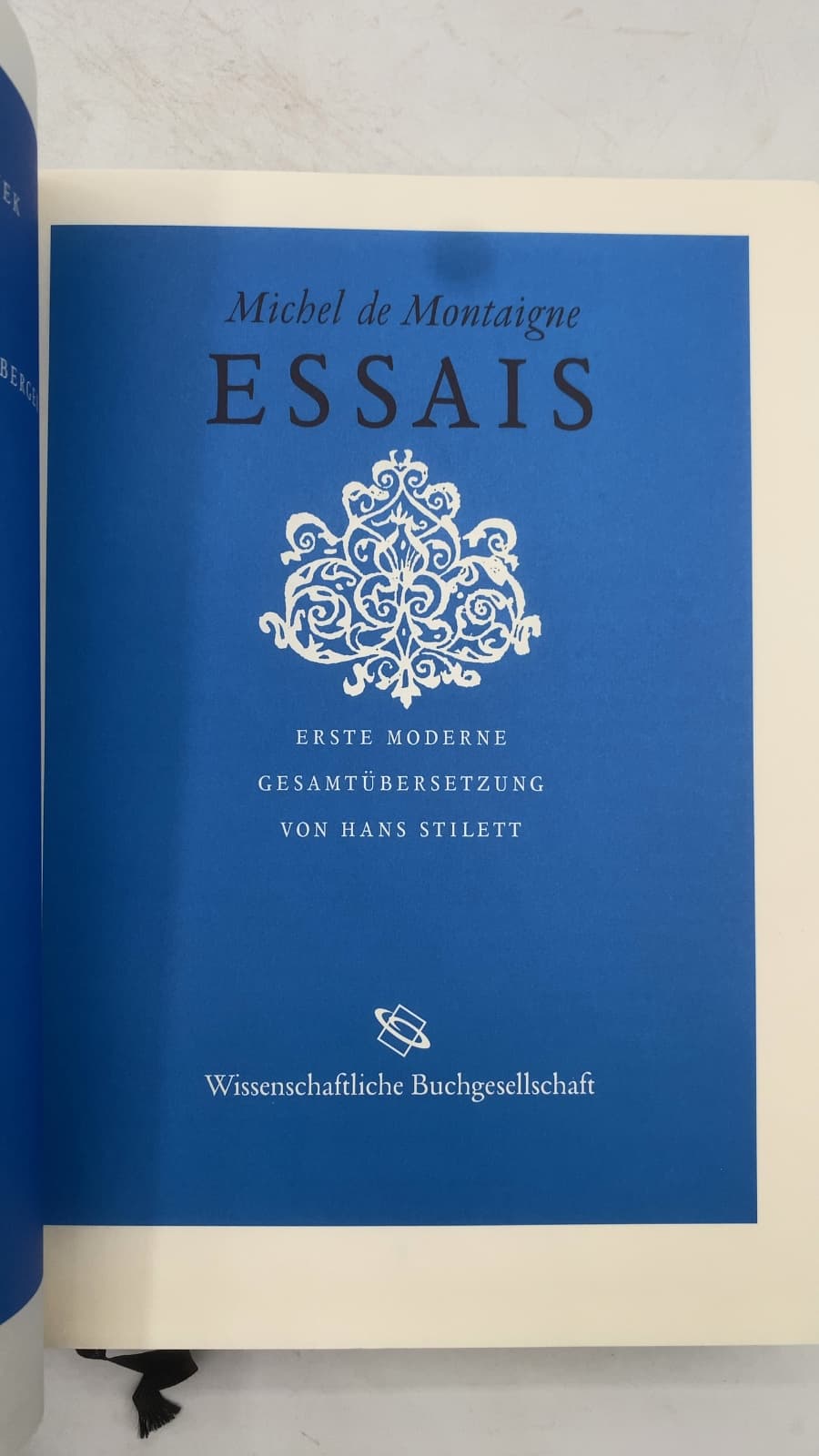 Essais by Michel de Montaigne - title page