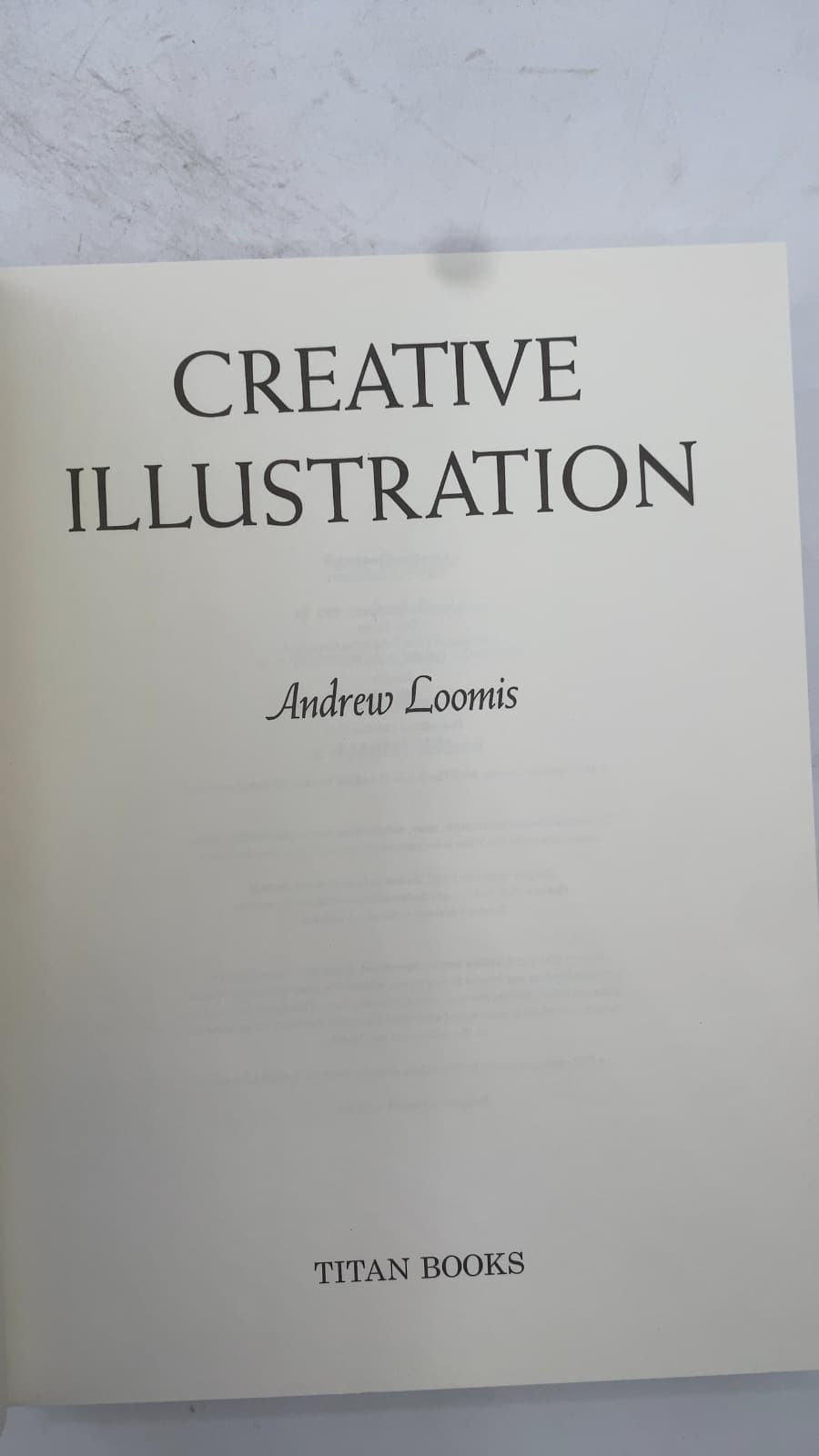 Creative Illustration by Andrew Loomis - title page